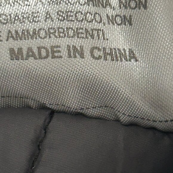 LITTLE DONKEY ANDY Skirt M Black Quilted Active Mini Skirt Zip Pocket Stretch - Picture 11 of 11